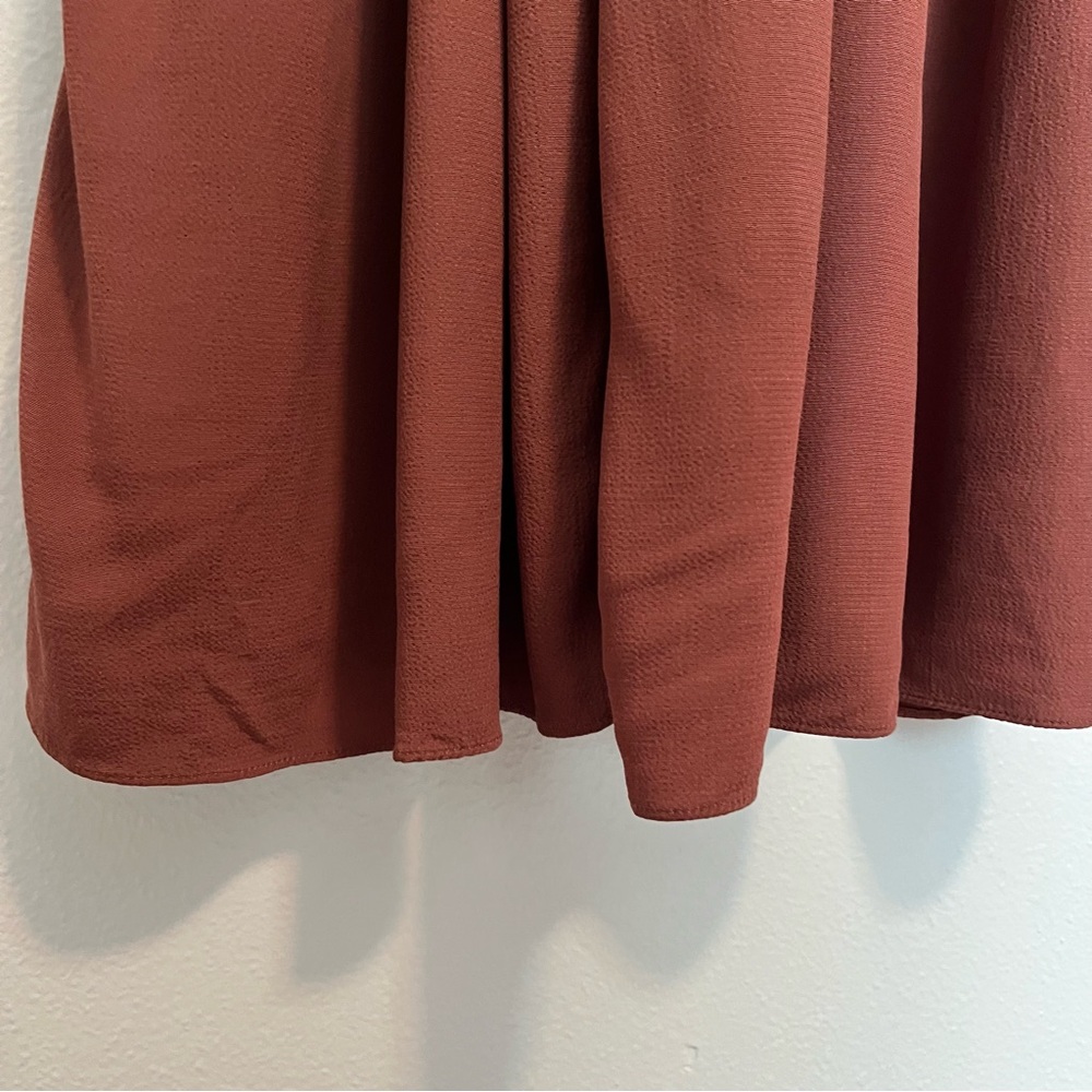 Eileen Fisher -Crepe Ruset Cap Sleeve Drawstring Wide Leg Crop Jumpsuit - Large - Picture 10 of 16